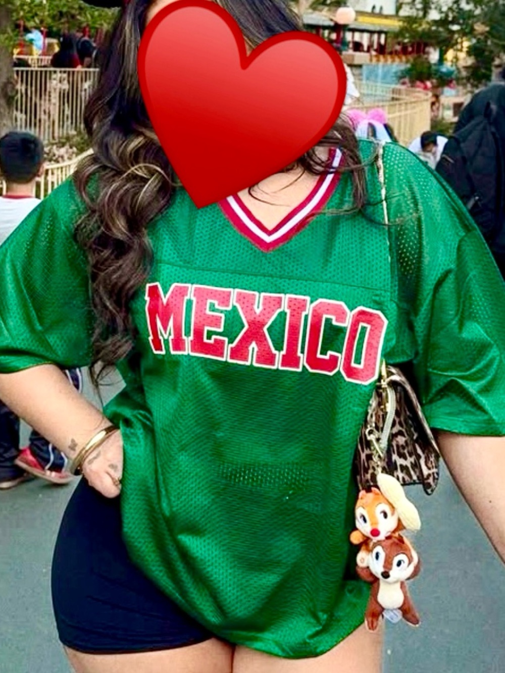 Mexico Green Mesh Jersey Tee